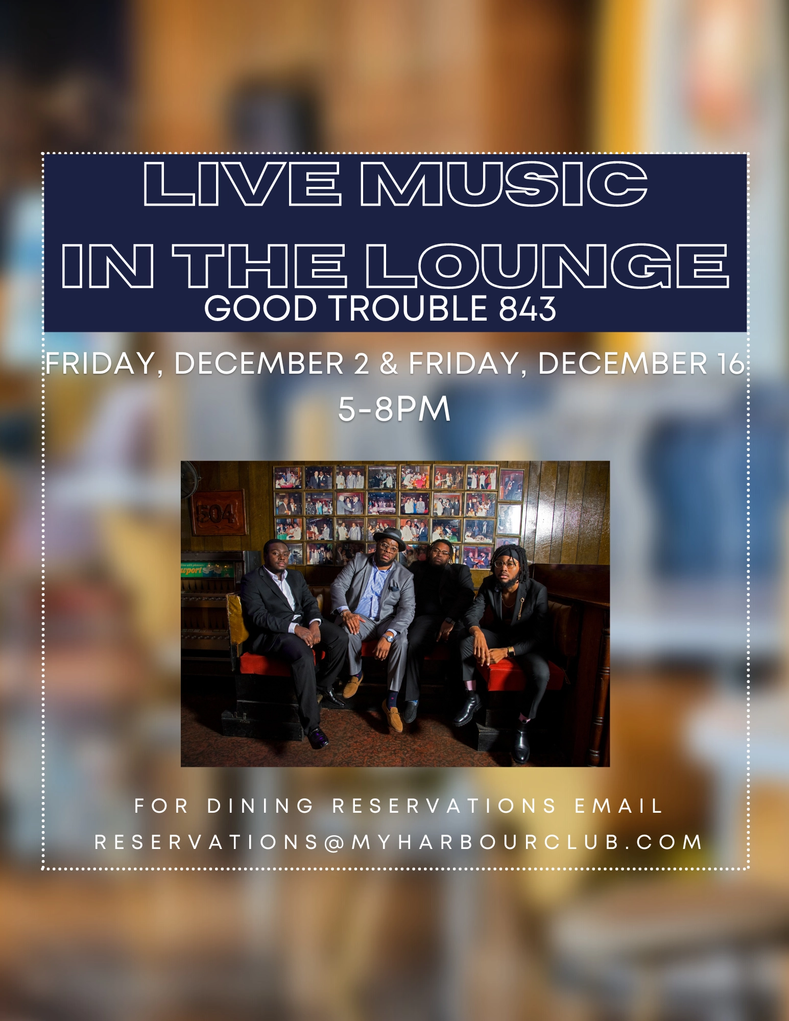 Live Music in the Lounge